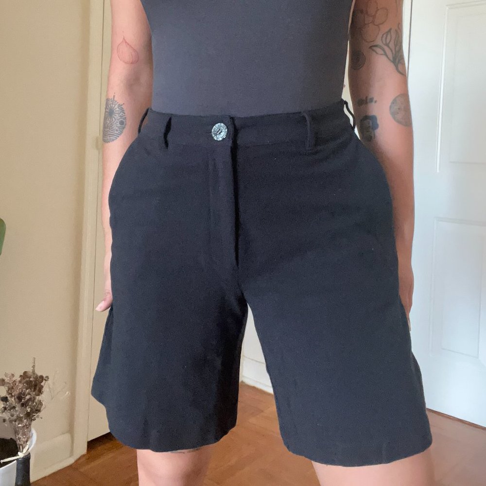 Black shorts